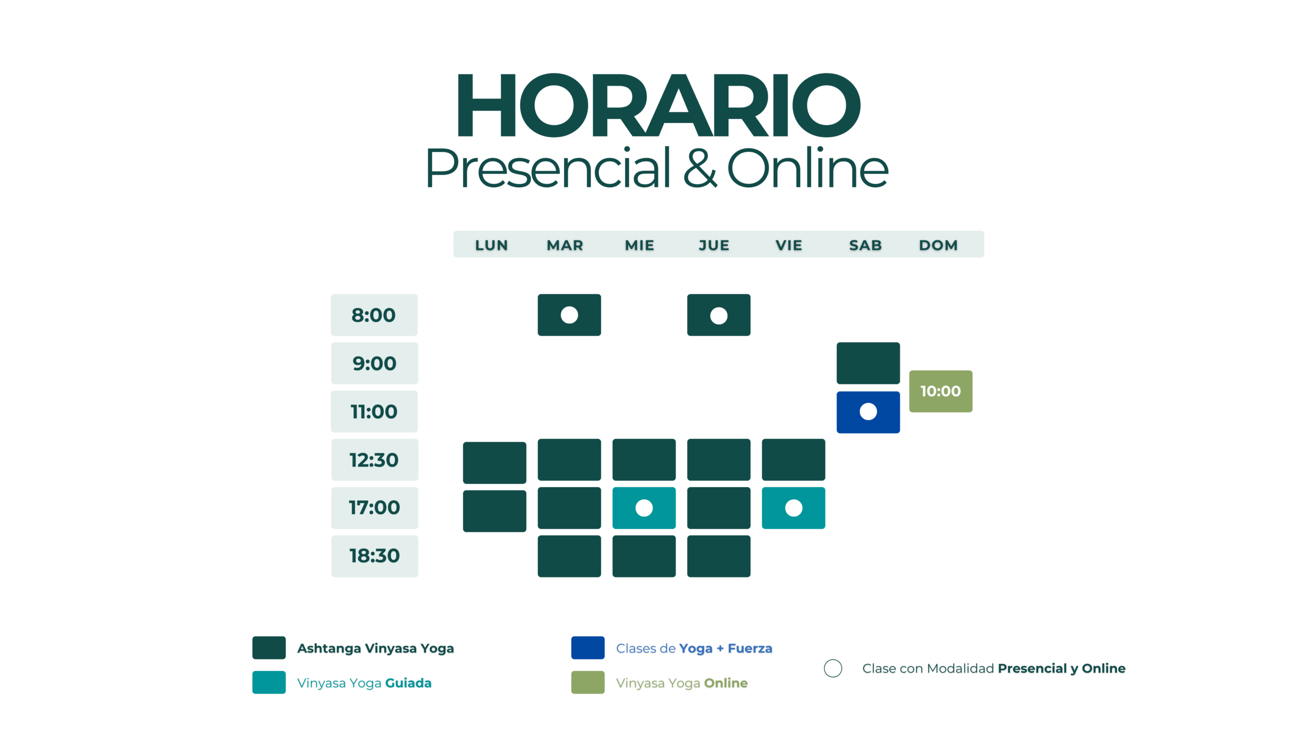 Horario de clases de yoga en Microcentro Buenos Aires en Sodhana Yoga.