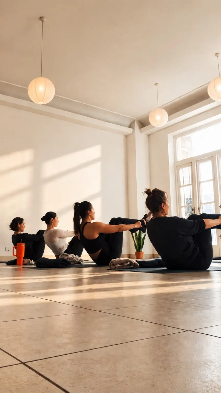 Mujeres practicando Yoga & Fuerza en Sodhana